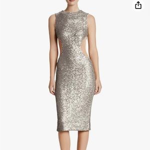 Dress the population sequins dress . Size medium